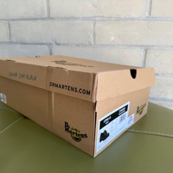 Dr. Martens Leona Lo black heeled oxford shoe size US W 11 / UK 9 - Picture 10 of 10